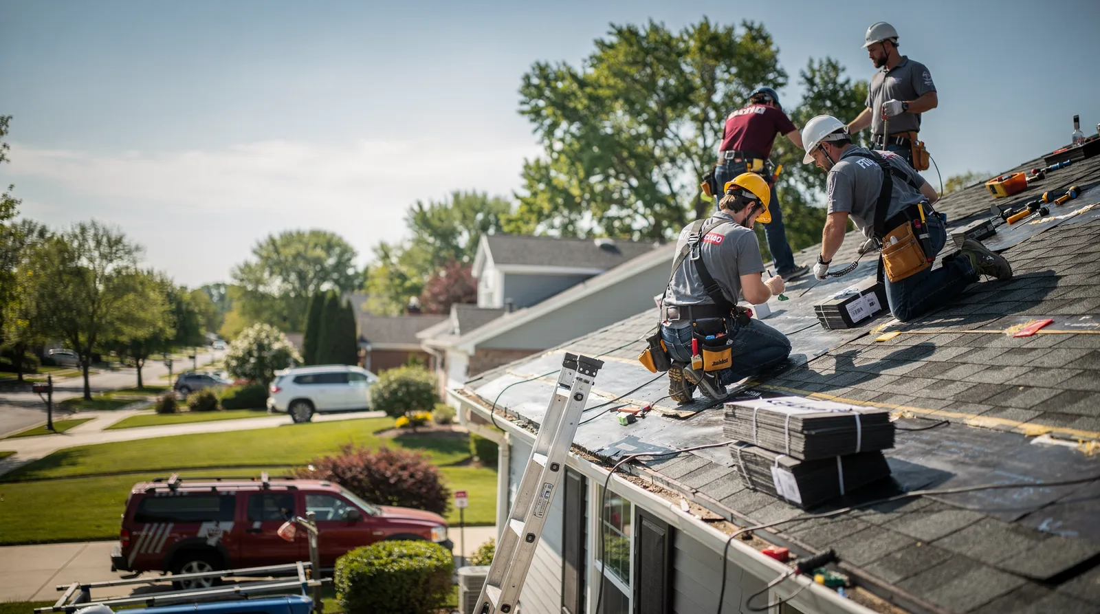 Roof Repair in Brimfield, IL around you